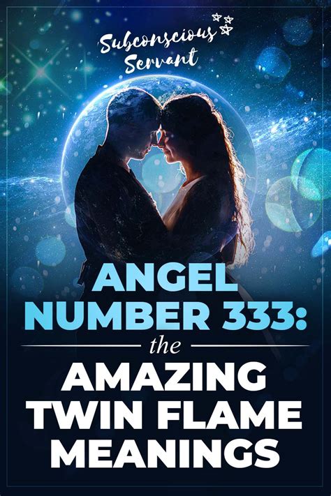 Angel numbers consist of repeated numerals, such as 111, 222, 333, etc. . 333 angel number twin flame reunion